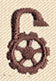 Steampunk Number 6 - Embellished