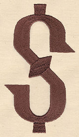 Steampunk Punctuation - Dollar Sign