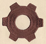 Steampunk Punctuation - Asterisk