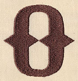 Steampunk Letter O - Lowercase