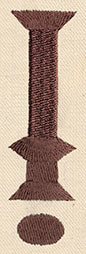 Steampunk Punctuation - Exclamation Point
