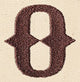 Steampunk Letter O - Lowercase