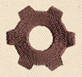 Steampunk Punctuation - Asterisk