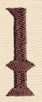 Steampunk Letter L - Lowercase