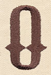 Steampunk Number 0 - Plain