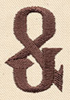 Steampunk Punctuation - Ampersand