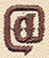 Steampunk Punctuation - At Sign