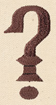 Steampunk Punctuation - Question Mark