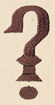 Steampunk Punctuation - Question Mark