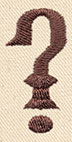 Steampunk Punctuation - Question Mark