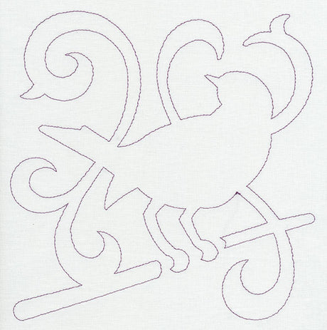 Quilting Bird (Single Run)