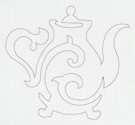 Quilting Teapot (Single Run)