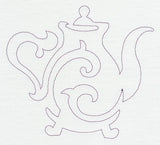 Quilting Teapot (Single Run)