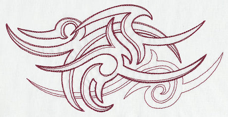Lucky 7 Tribal Swirl