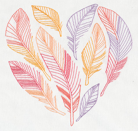 Feather Heart
