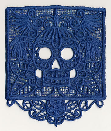 Papel Picado Skull (Lace)