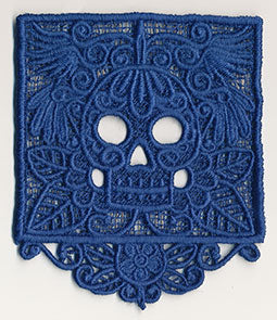Papel Picado Skull (Lace)