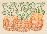 Patterned Pumpkins