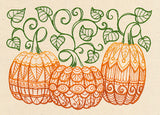 Patterned Pumpkins