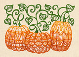 Patterned Pumpkins