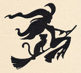 Flying Witch Silhouette