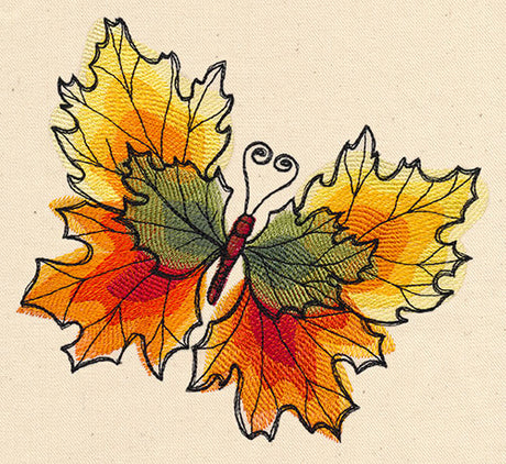 Painted Leafy Butterfly