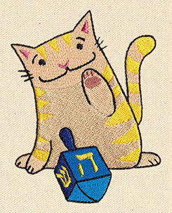 Dreidel Kitty