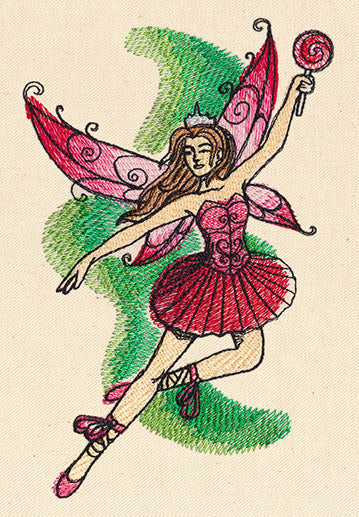 Painted Sugar Plum Fairy