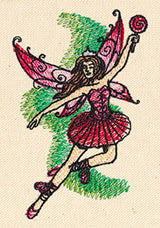 Painted Sugar Plum Fairy