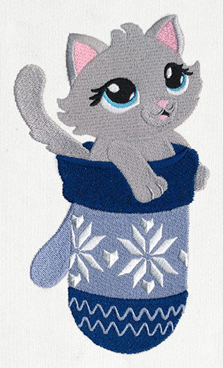 Kitten in a Mitten