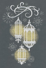 Lanterns in the Snow