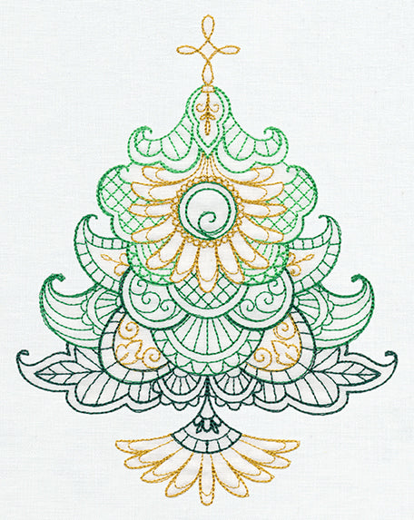 Delicate December - Christmas Tree