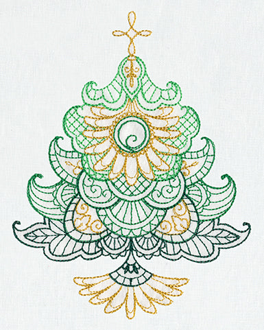 Delicate December - Christmas Tree