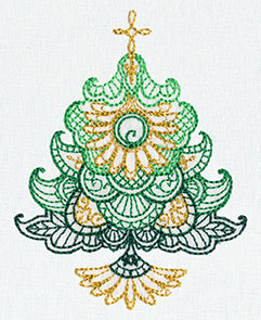 Delicate December - Christmas Tree