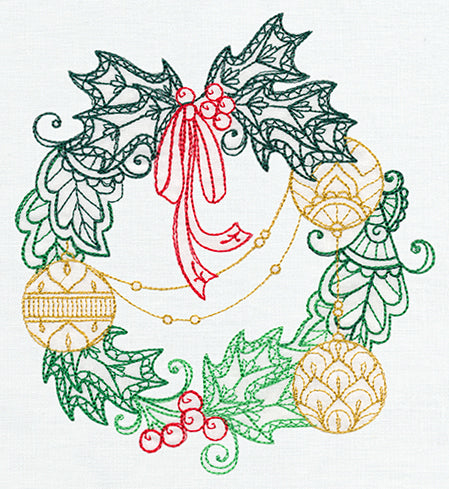 Delicate December - Wreath