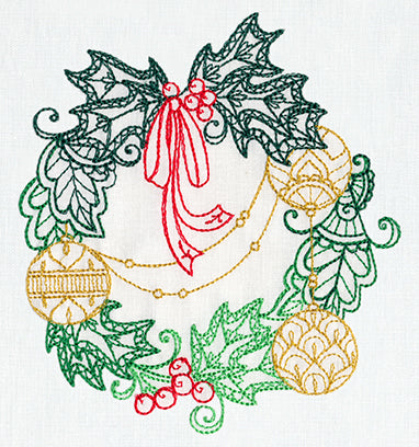 Delicate December - Wreath