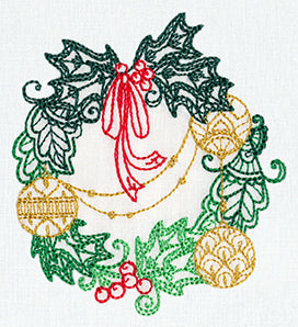 Delicate December - Wreath