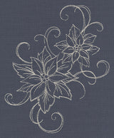 Touch of Tinsel - Poinsettias