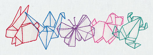 Origami Border
