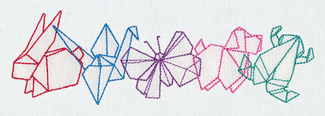 Origami Border