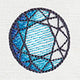 Snow Queen - Round Gem