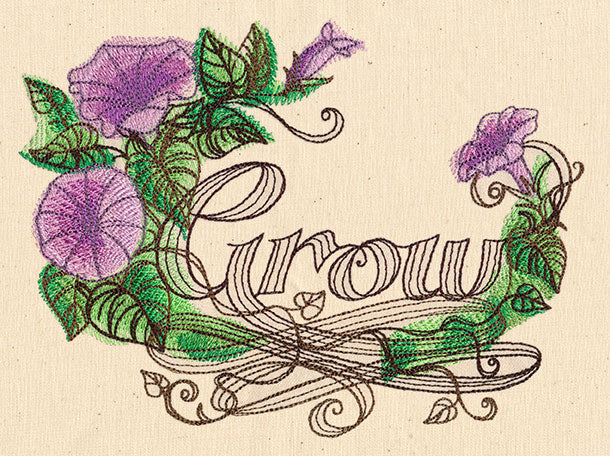 Calligraphic Grow