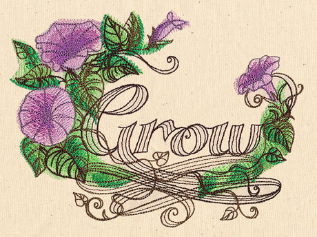 Calligraphic Grow