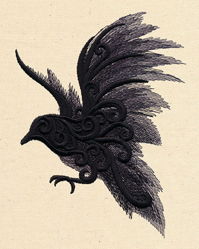 Painted Raven