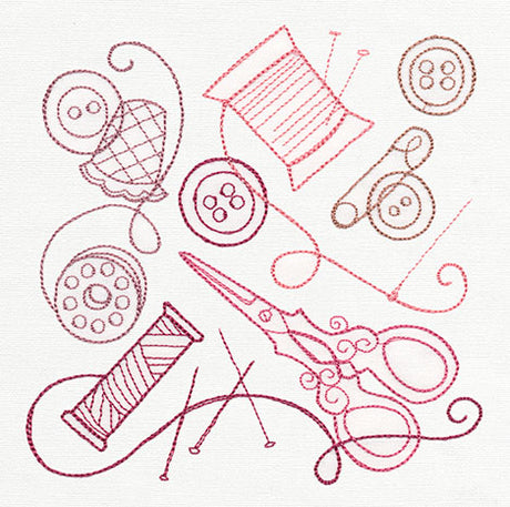Sewing Collage