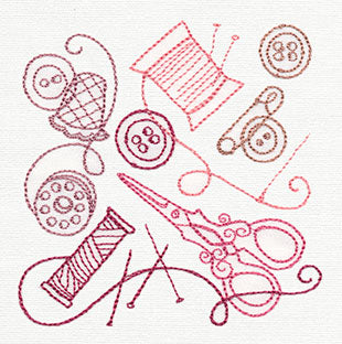 Sewing Collage