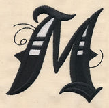 Inked Letter M