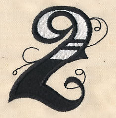 Inked Number 2