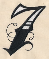 Inked Number 7
