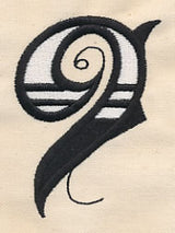 Inked Number 9